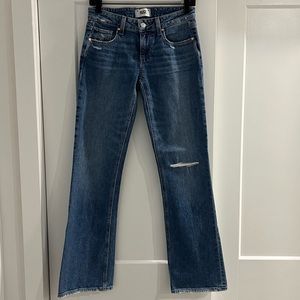 NWT Paige Sloane Modern Low Rise Slim Trouser